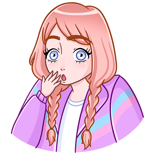 Стикеры картинки Эмили