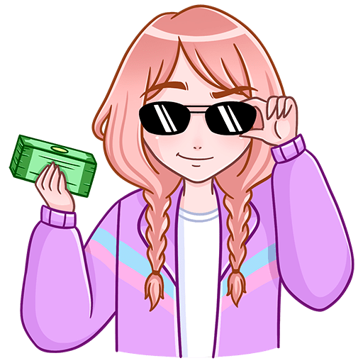 Стикеры Эмили