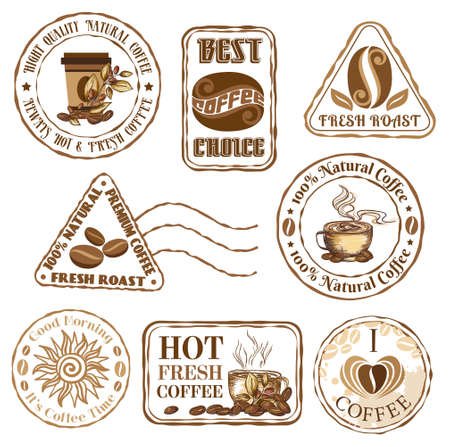 Наклейка на банку кофе