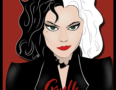 Круэлла стикеры (47 фото)