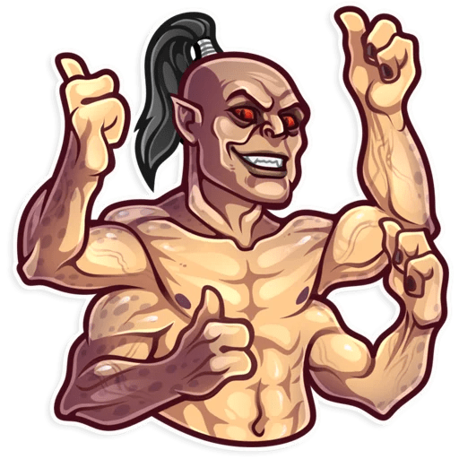 Стикеры мортал комбат