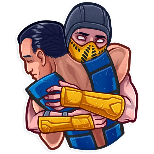 Мортал комбат Стикеры телеграмм