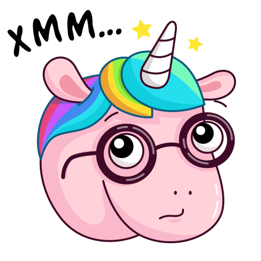 Стикеры Единорог Спаркс