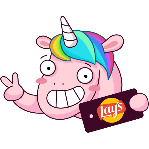 Стикеры из ВК Единорог Спаркс