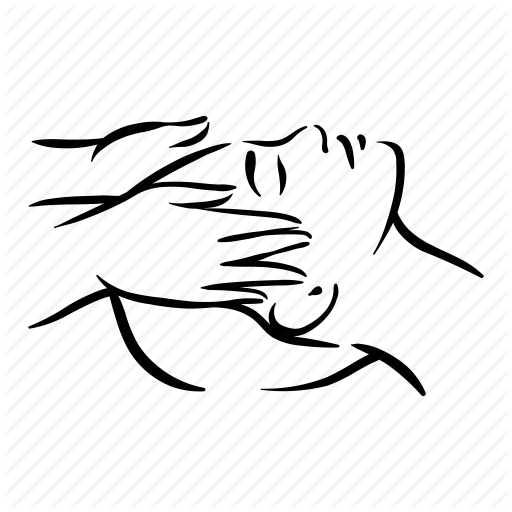 Стикер массаж лица