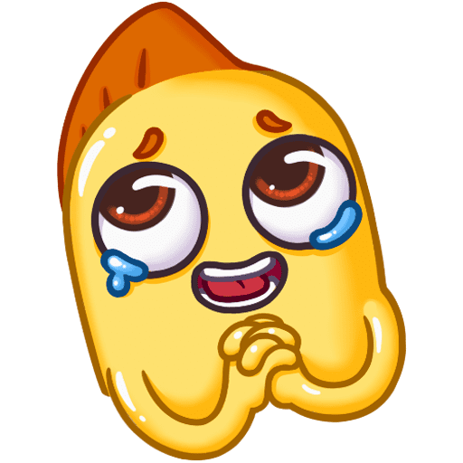 Стикер ВК рыбка Снеппи