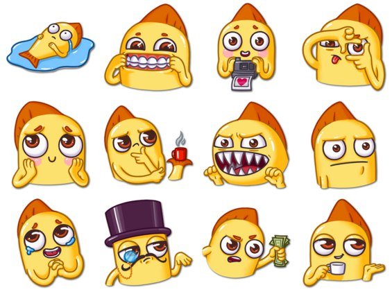 Наборы стикеров ВК Снеппи