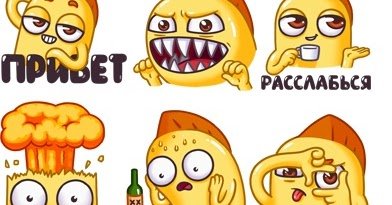 Стикеры Снеппи