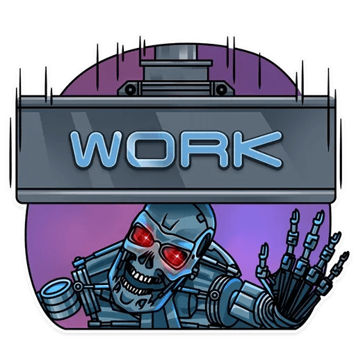 Терминатор Стикеры ВК