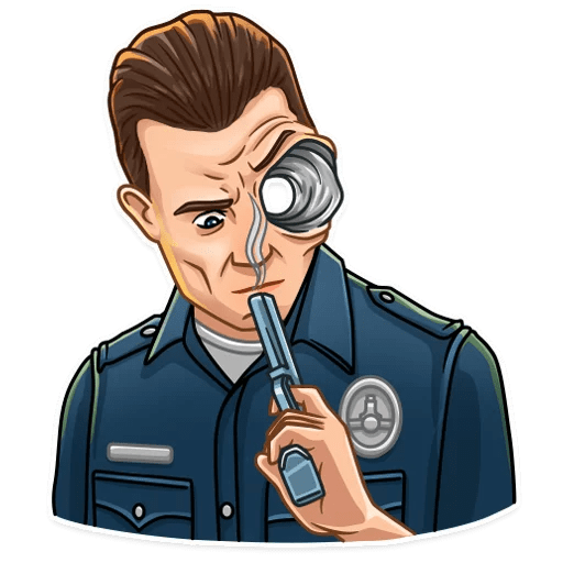 Стикеры терминатор (49 фото)