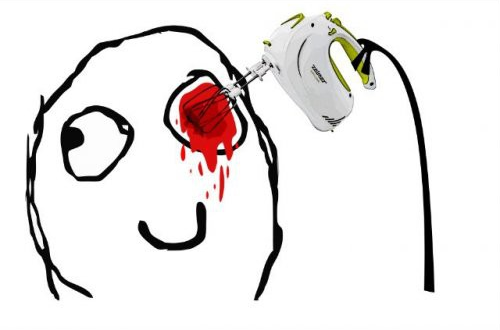 Микки Маус выкалывает глаза