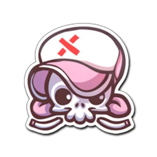 Розовые Стикеры КС го