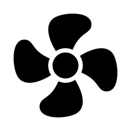 Значок вентилятора на кондиционере