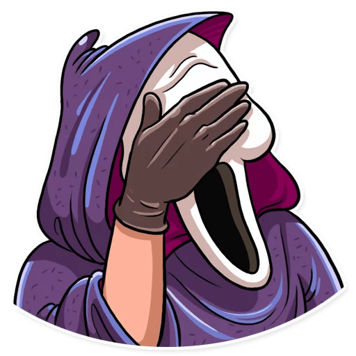 Крик стикеры (44 фото)