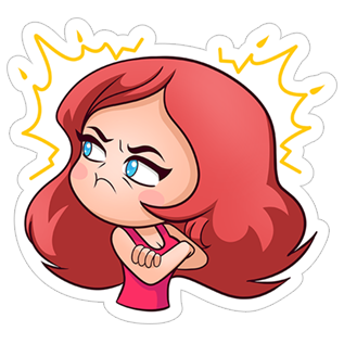 Смайлик обида