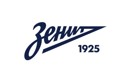 Футбольный клуб Зенит логотип вектор