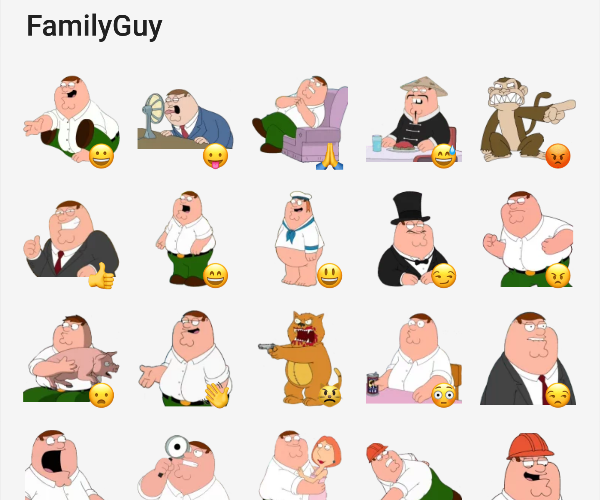 Наклейки Гриффины