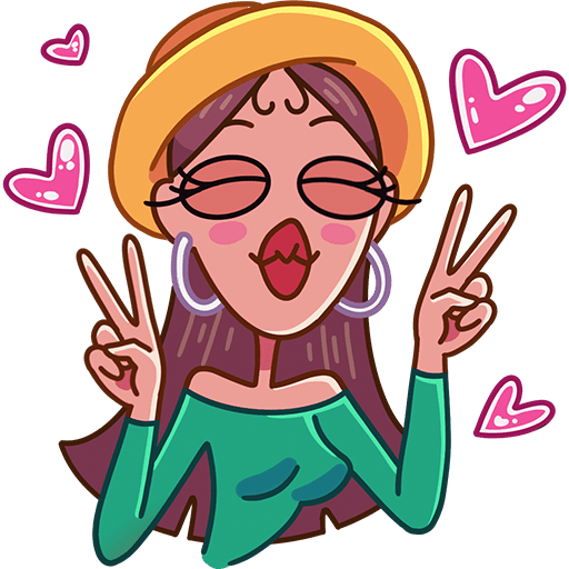 Стикеры Жанна ВК