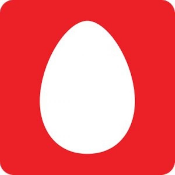 Значок МТС круглый