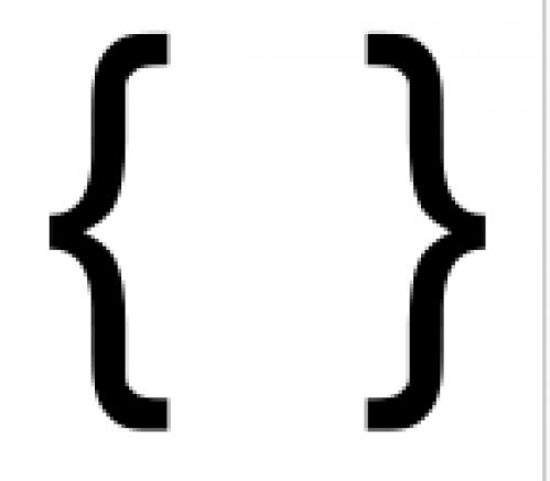 Python круглые скобки. Фигурная скобка. Фигурная скобка без фона. Скобка объединения. Скобка символ.
