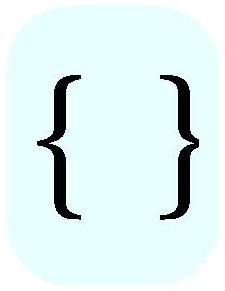 Фигурные скобки в математике