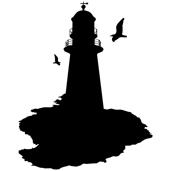 Маяк арт Минимализм