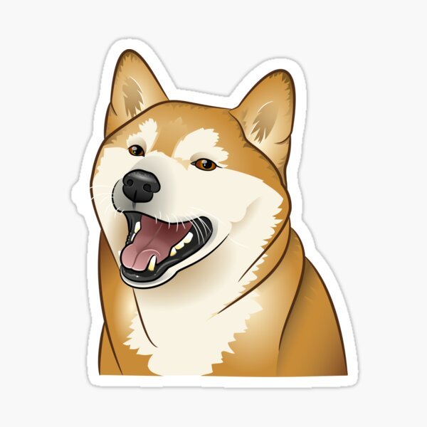 Наклейка Shiba Inu Club
