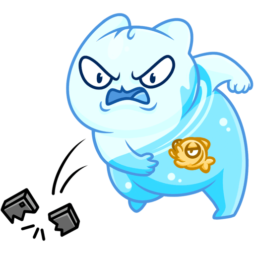 Стикер Булькс ВКОНТАКТЕ