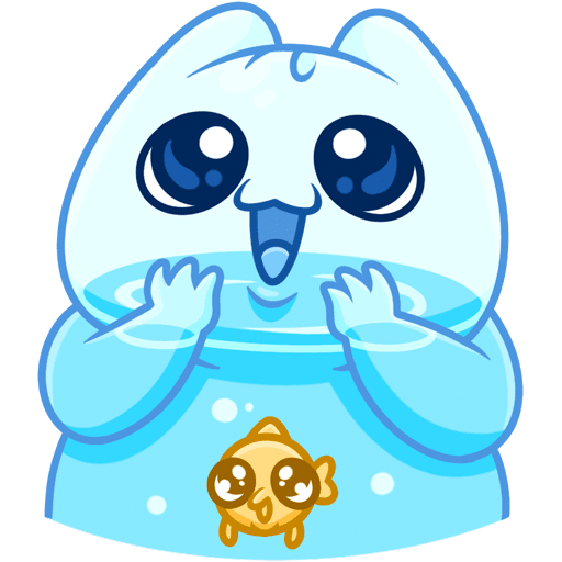 Стикеры ВК на белом фоне Булькс