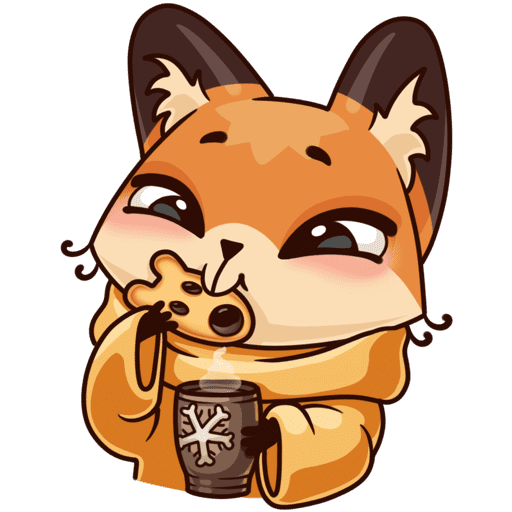 Стикеры ВК лиса