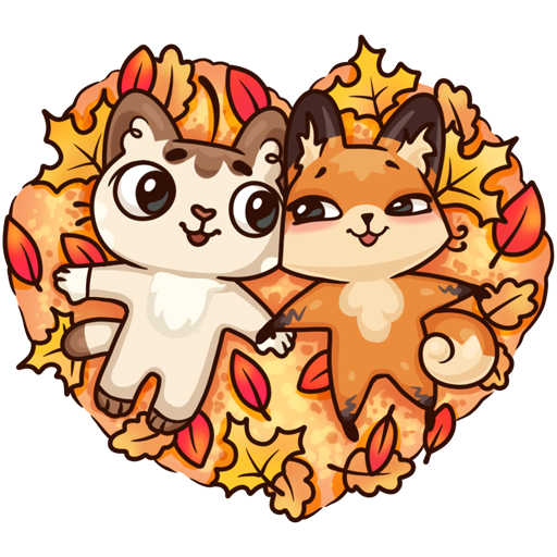 Смайлики вместе теплее