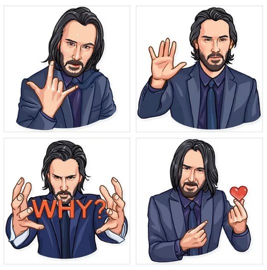 Стикеры интерактивные (48 фото)