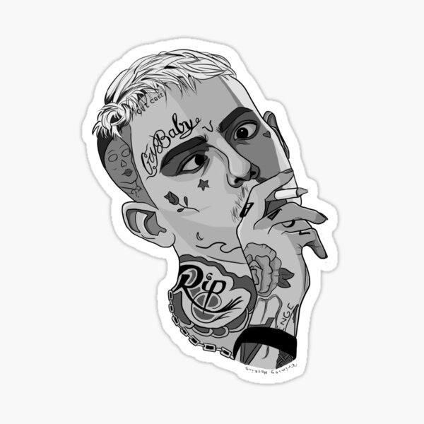 Daddy Lil Peep эскиз