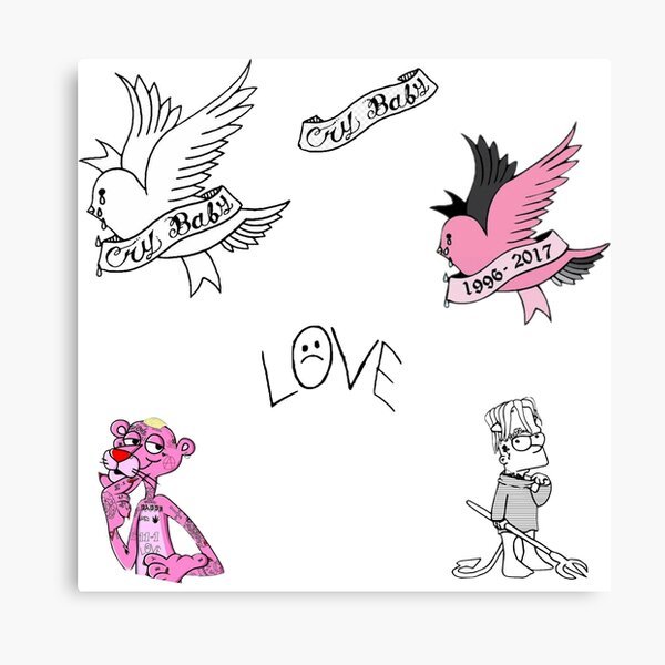 Тату в стиле лил Пипа эскизы