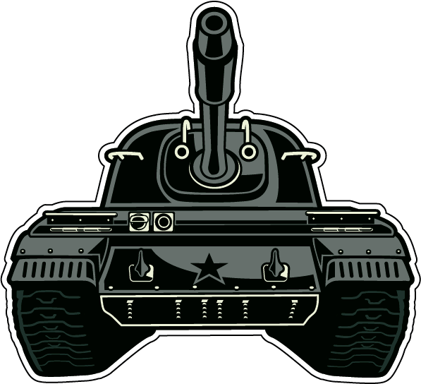 Наклейки танчики