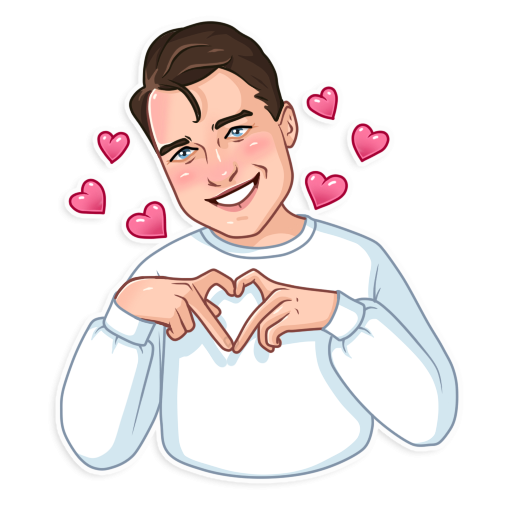 Стикеры кралечка