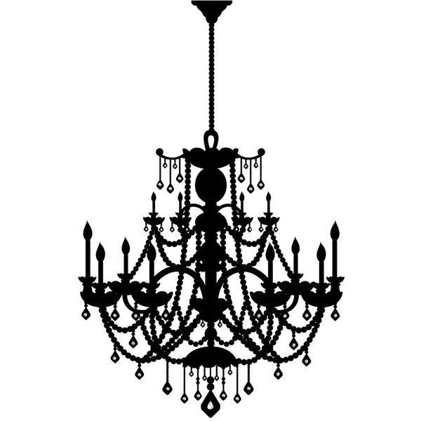 Люстра трафарет