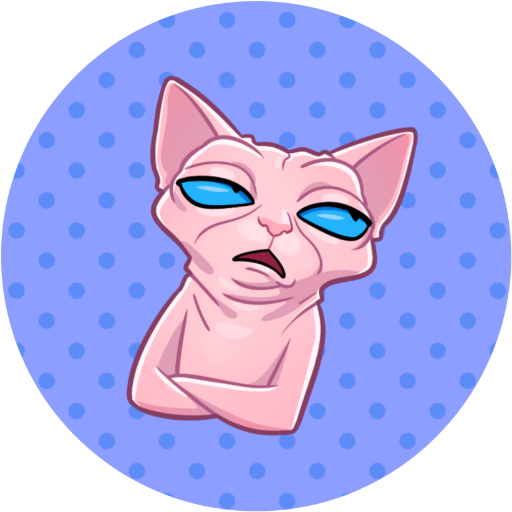 Кот РАМЗЕС Стикеры ВК