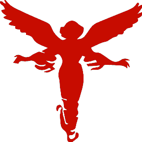 Логотип ангел с крыльями