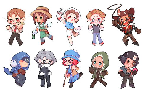 Идентити 5 персонажи