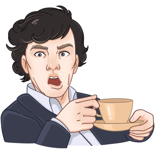 Стикерпак Шерлок Холмс