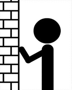 Стучаться головой об стену