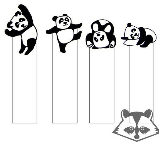 Красивые закладки для книг