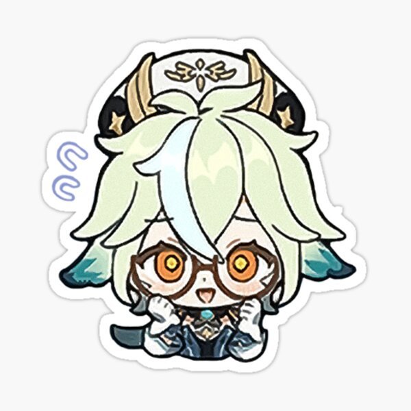 Венти Геншин Импакт Чиби Стикеры