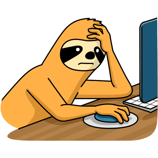 Ленивец Свободный от забот