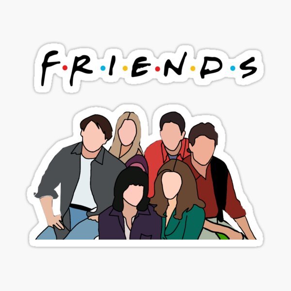 Стикеры friends сериал