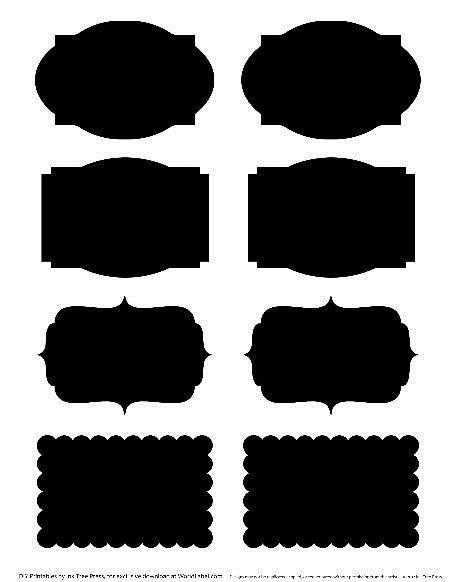 Стильные наклейки на банки