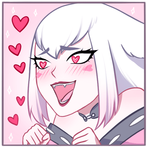 Стикеры ВК Мари