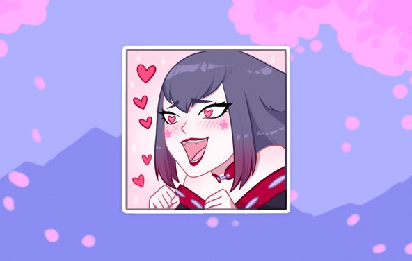 Стикеры Лана дель Рей телеграм