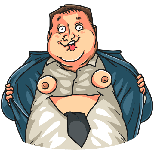 Стикер милиционера